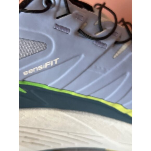 Salomon Thunder Cross Trail Running Shoes Energy Foam Contagrip Gray/Green/Yello - Picture 12 of 15